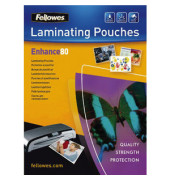 Laminierfolien Enhance80 53023, A3, 297x420mm, 80mic x2, glänzend, selbstklebend