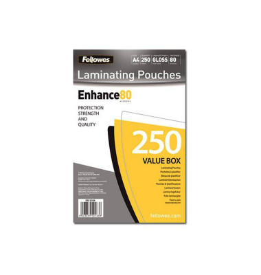Laminierfolien Enhance80 5312903, A4, 224x300mm, 80mic x2, glänzend