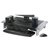 Monitorständer Premium Office Suites schwarz/silber