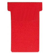 T-Einsteckkarte TK101 , Gr&ouml;&szlig;e 1, rot, 170g