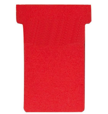 T-Einsteckkarte TK101, Gr&ouml;&szlig;e 1, rot, 170g
