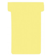 T-Einsteckkarte TK104 , Gr&ouml;&szlig;e 1, gelb, 170g