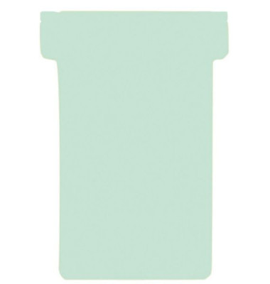 T-Karten TK1 Größe 1 hellgrün 17x47mm 170g blanko 100 Stück