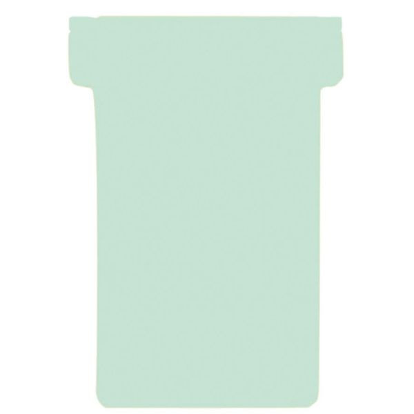 4016946200820 - T-Karten TK1 Größe 1 hellgrün 17x47mm 170g blanko 100 Stück 4016946200820 100 Stück