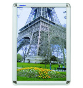 Plakat-Klapprahmen Standard, BS0702, silber, A3, Aluminium