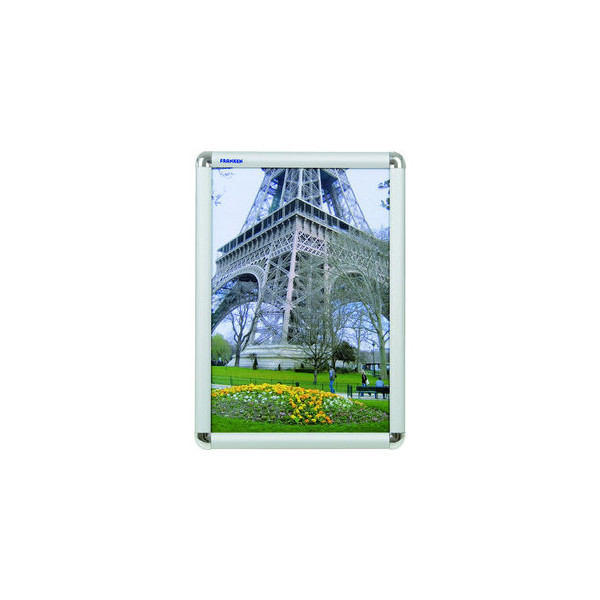 4016946188524 - Plakat-Klapprahmen BS070 silber A3 mit Antireflexfolie 4016946188524 Franken