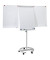 Flipchart ECO Mobil, F2400/N, 68x105cm, grau, mit Rollen, mit 2 Seitenarmen