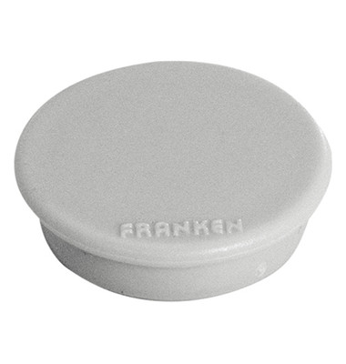 Haftmagnet HM10 12, Rund, 13mm &Oslash;, grau, 100g