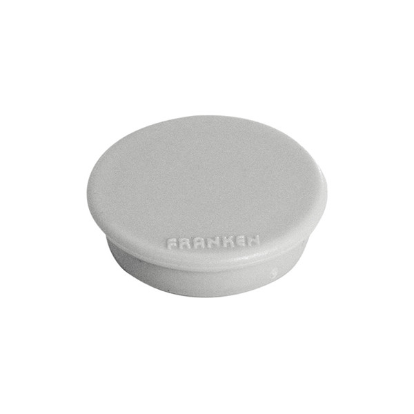 4016946051736 - Haftmagnete HM1012 rund 13x7mm (ØxH) grau 100g Haftkraft 4016946051736 HM10 12 10 Stück