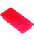 Haftmagnet Haftmagnet, HM235001, rechteckig, 23x50mm, rot, 1kg