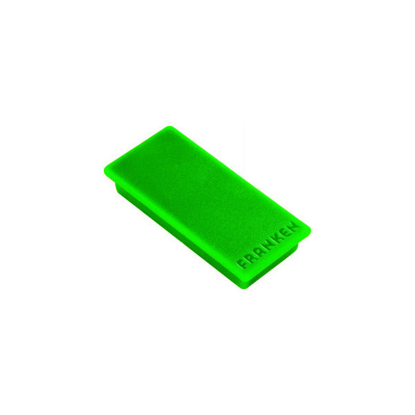 4016946183420 - Haftmagnete HM235002 eckig 23x50mm (BxL) grün 1000g Haftkraft 4016946183420 10 Stück 4016946183420 - Haftmagnete HM235002 eckig 23x50mm (BxL) grün 1000g Haftkraft 4016946183420 10 Stück