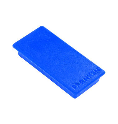 Haftmagnet Haftmagnet, HM235003, rechteckig, 23x50mm, blau, 1kg