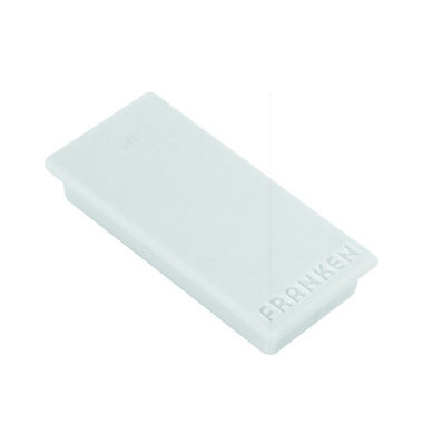 Haftmagnet Haftmagnet, HM235012, rechteckig, 23x50mm, grau, 1kg