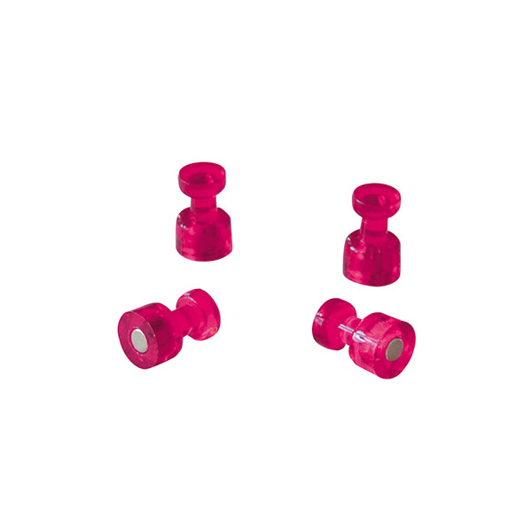 4016946201650 - Memohalter Haftkraft 4kg pink 18mm Durchm 4016946201650 4 Stück