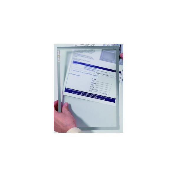 4016946187565 - Dokumentenhalter selbstklebend grau A4 32my 4016946187565 Franken