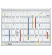 Jahresplaner Jetkalender Januar-Dezember 90 x 125cm 