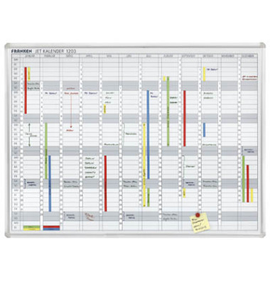 Jahresplaner Jetkalender Januar-Dezember 90 x 125cm Jahresplaner Jetkalender Januar-Dezember 90 x 125cm