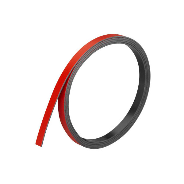 4016946801010 - Magnetband 5 mm x 1 m (b x l) rot 5 mm x 1 m (b x l) rot Farbe rot - Franken