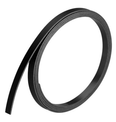 Magnetstreifen 1m x 5mm x 1mm schwarz Magnetstreifen 1m x 5mm x 1mm schwarz