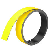 Magnetbänder 1m x 15mm x 1mm gelb