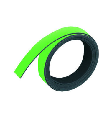 Magnetband, 15 mm x 1 m, hellgrün