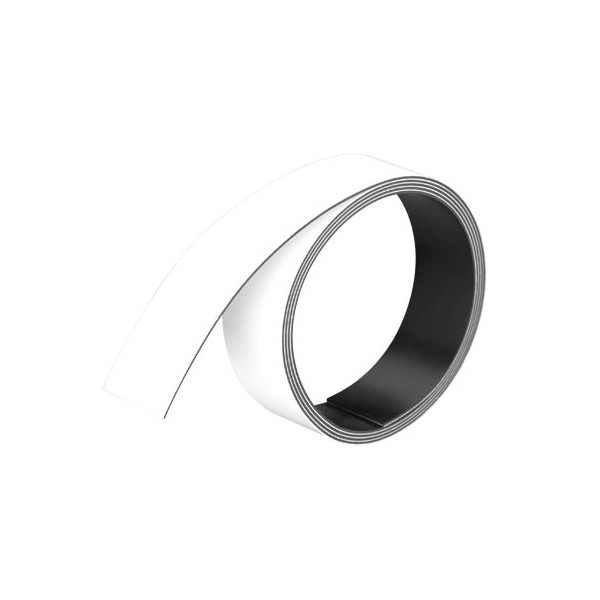 4016946053020 - Magnetstreifen 1000 x 20mm weiß  4016946053020 Franken M805 09