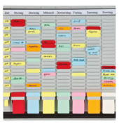 Steckplantafel PV1020 mit 7 Trägern à 20 Fächer  47,3 x 49cm