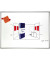 Whiteboard PRO, SC8210, 300x120cm (BxH), emailliert, Aluminiumrahmen