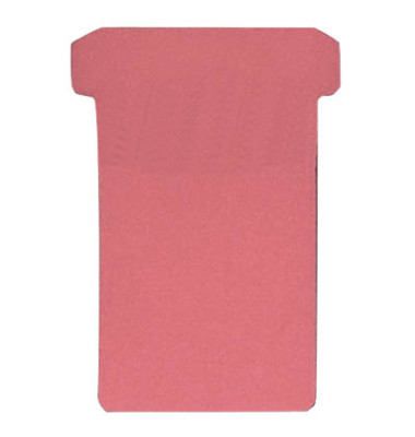 T-Einsteckkarte TK201, Gr&ouml;&szlig;e 2, rot, 170g