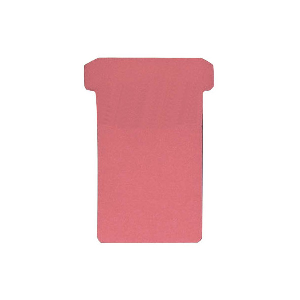 4016946200837 - FRANKEN T-Karten für Stecktafel Größe 2 Kopfbreite 60 mm Fußbreite 48 mm Höhe 84 mm rot