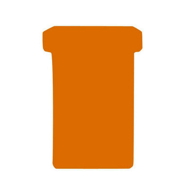 T-Einsteckkarte TK205, Gr&ouml;&szlig;e 2, orange, 170g
