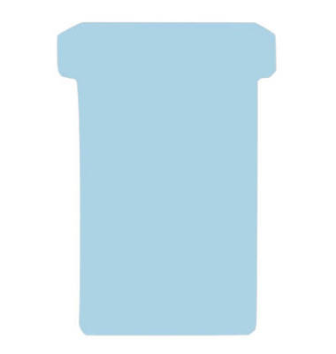 T-Einsteckkarte TK218, Gr&ouml;&szlig;e 2, hellblau, 170g