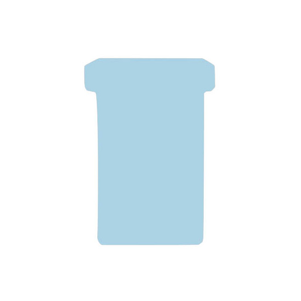 4016946200882 - FRANKEN T-Karten für Stecktafel Größe 2 Kopfbreite 60 mm Fußbreite 48 mm Höhe 84 mm hellblau