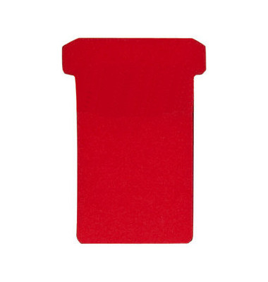 T-Einsteckkarte TK301, Gr&ouml;&szlig;e 3, rot, 170g