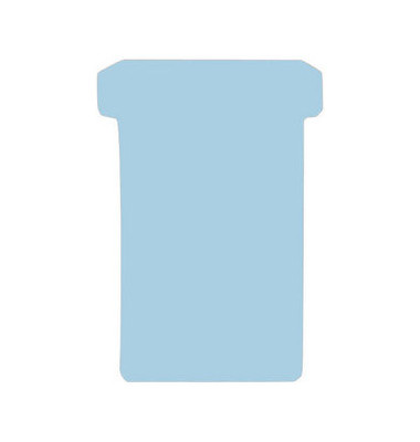T-Einsteckkarte TK318, Gr&ouml;&szlig;e 3, blau, 170g