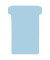 T-Einsteckkarte TK318, Gr&ouml;&szlig;e 3, blau, 170g