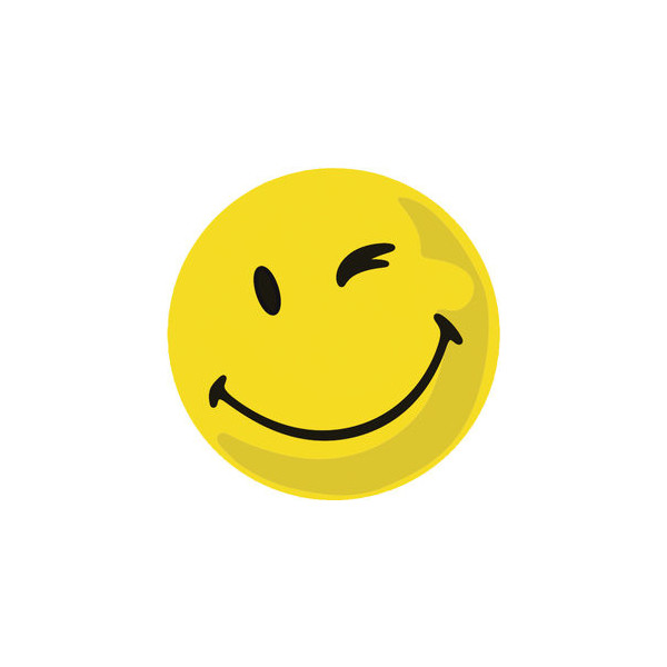 4016946063678 - Moderationskarte Bewertungssymbole positiv gelb Ø 10cm 4016946063678 UMZ10S1 100 Blatt