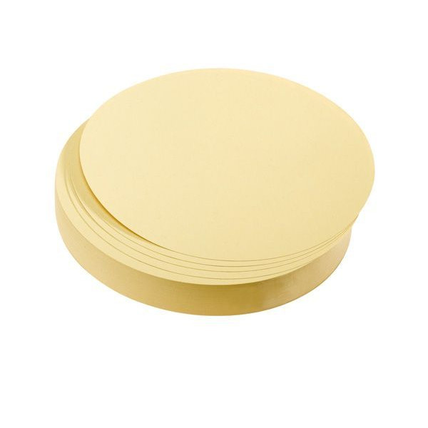4016946055994 - Moderationskarten UMZ1404 Ø 14cm Kreis 130g gelb  4016946055994 500 Stück