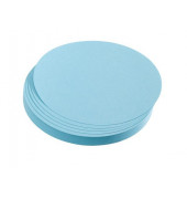 Moderationskarten Kreise Ø 14cm hellblau