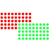 Markierungspunkte rot / grün Ø 19mm