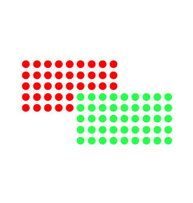Markierungspunkte rot / grün Ø 19mm