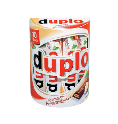Schokoriegel duplo Riegel einzeln verpackt 10x 18,2g Schokoriegel duplo Riegel einzeln verpackt 10x 18,2g