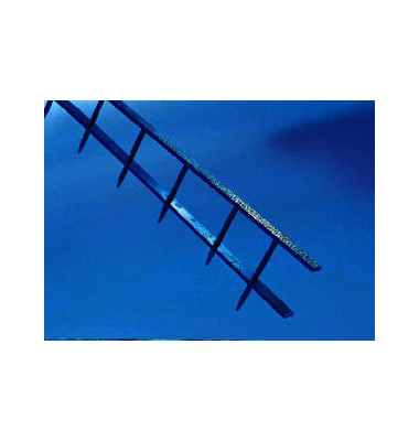 Bindestrips SureBind 1132845, 10-K&auml;mme-Stripbindung, 10 K&auml;mme auf A4, blau, 25mm