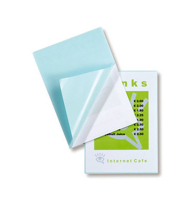 3747236 Peel`nStick A3 Laminierfolien selbstklebend 2 x 125 mic glänzend 100 Stück 3747236 Peel`nStick A3 Laminierfolien selbstklebend 2 x 125 mic glänzend 100 Stück