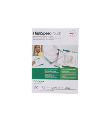 3747347 A4 Laminierfolien 2 x 75 mic glänzend 100 Stück 3747347 A4 Laminierfolien 2 x 75 mic glänzend 100 Stück