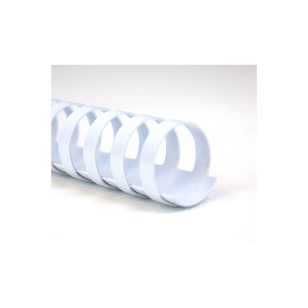 0033816048218 - Plastikbinderücken CombBind 4028611 weiß US-Teilung 21 Ringe auf A4 19mm 0033816048218 4028611 100 Stück