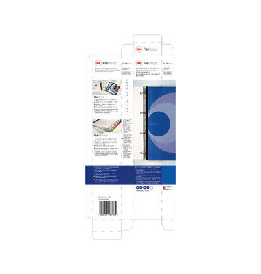 Abheftstreifen SureBind 4400385E, Kunststoff ohne, transparent