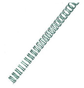 Drahtbinder&uuml;cken WireBind Nr. 4 RG810497, 3:1, 34 Ringe auf A4, silber, 6mm
