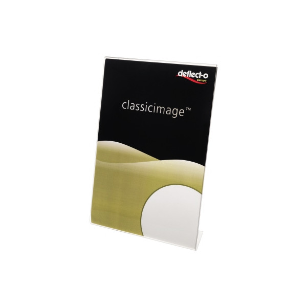 0079916475011 - Tischaufsteller Transparent Kunststoff 220 x 105 x 45 mm 105 (B) x 45 (T) x 22 (H) cm Transparent