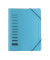 Ordnungsmappe PP/40056-02 DIN A4 blau Karton mit PP-Umschlag
